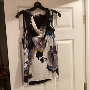 Elie Tahari absolutely gorgeous silk blend top size L